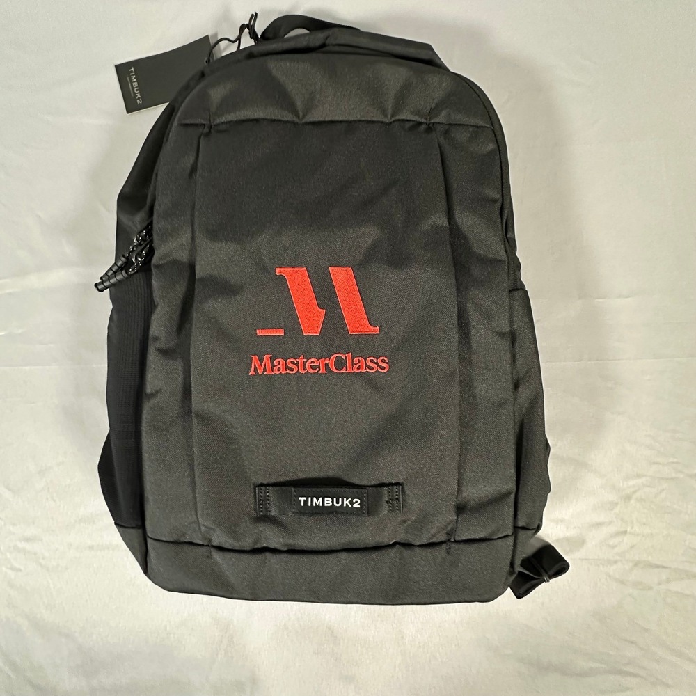 MasterClass Backpack Timbuk2 Parkside OS Black Embroidered Education Online